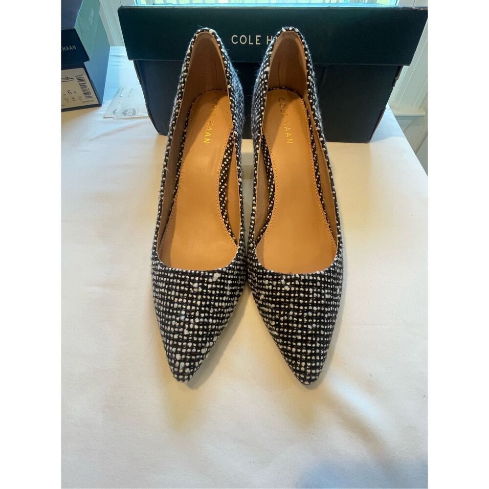 NIB Cole Haan Women's Mylah Boucle Heel Pump, 8.5